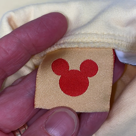 Disney Mickey Mouse yellow short sleeve button down collared shirt 3/6m - Picture 6 of 7
